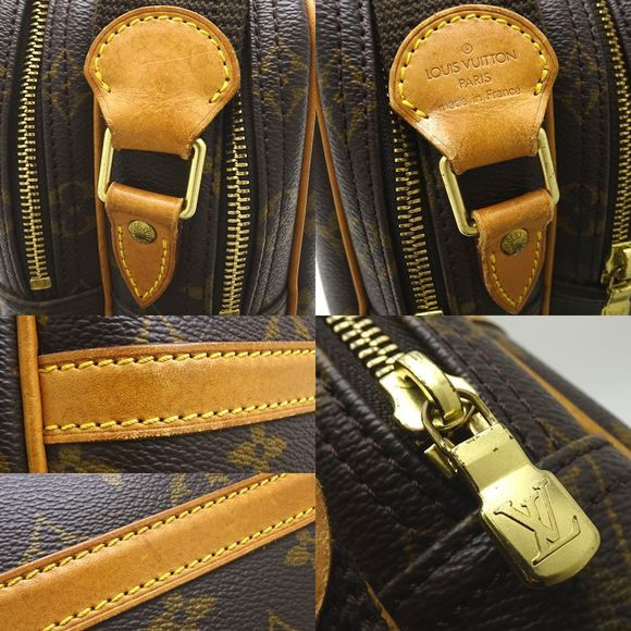 Louis Vuitton Monogram Reporter PM Brown Shoulder Bag - Picture 6 of 8